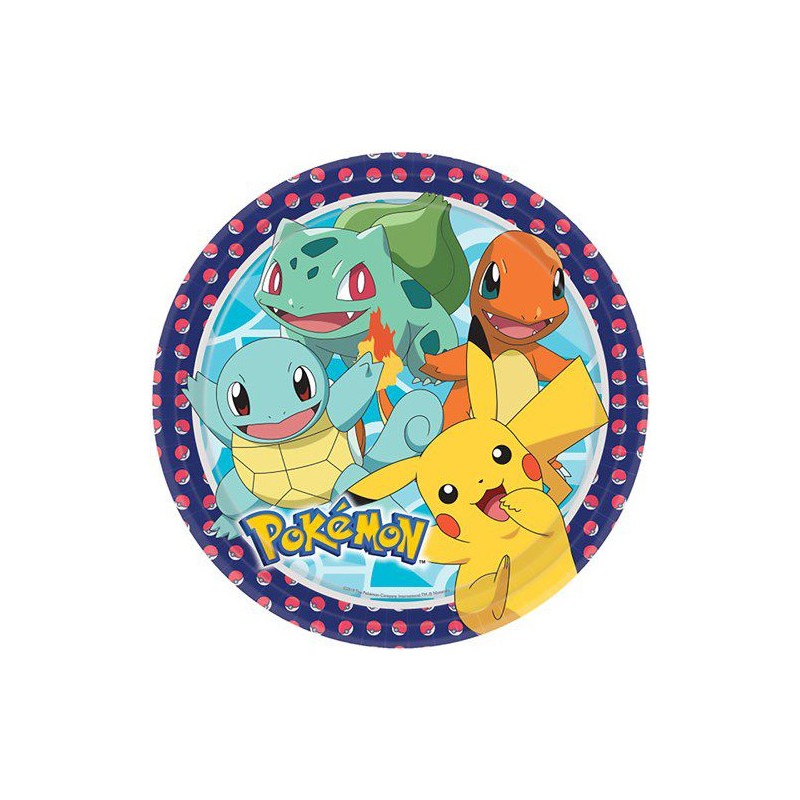 Pokémon Bordjes, 8st.