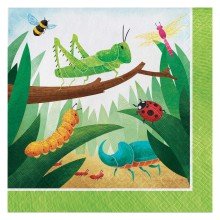 Insecten Servetten, 16st.