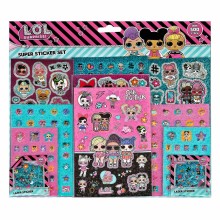 Undercover L.O.L Surprise! Super Stickerset, 500st.