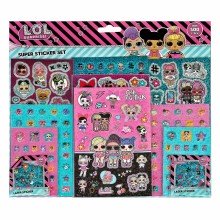 Undercover L.O.L Surprise! Super Stickerset, 500st.