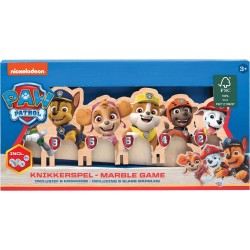 Jeu de billes en bois Paw Patrol avec 5 billes