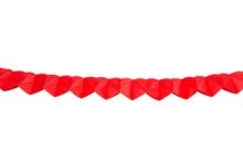 Papieren Minislinger - Rood Hart, 2mtr.