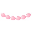 Roze Knoopballonnen, 8st.