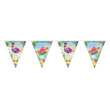Vlaggenlijn Flamingo, 10mtr.