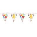 Vlaggenlijn Confetti 4 jaar, 10mtr.