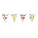 Vlaggenlijn Confetti 7 jaar, 10mtr.