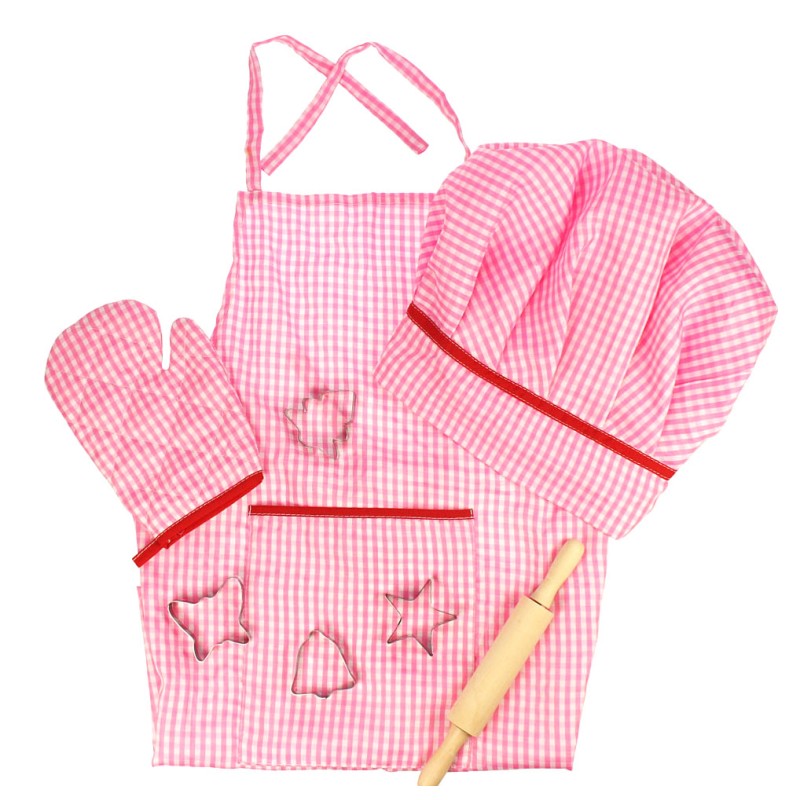 Bigjigs Chef's Keukenset Roze