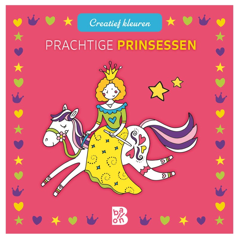 Creatief kleuren - Prachtige prinsessen