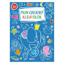 Mijn Creatief Kleurblok - Blauw