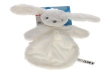 Mini Club Knuffeldoekje Konijn Pluche Blauw, 27cm