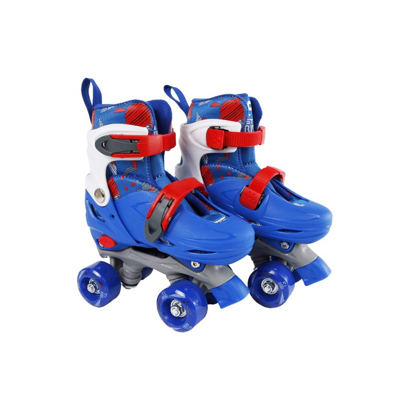 Street Rider Rolschaatsen Blauw Verstelbaar, Maat 31-34