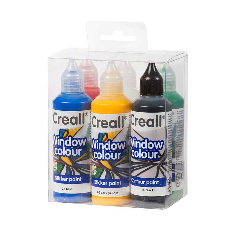 Creall Raamverf Set, 6x80ml