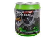 Driftin Cars Mini Raceauto in Blik - Blauw/Wit