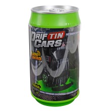 Driftin Cars Mini Raceauto in Blik - Rood
