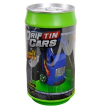Driftin Cars Mini Raceauto in Blik - Rood