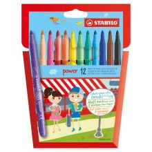 STABILO Power Viltstift, 12st.
