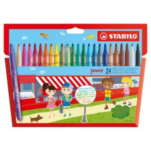 STABILO Power Viltstift, 24st.