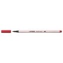 STABILO Pen 68 Brush 50 - Donkerrood