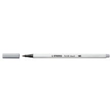 STABILO Pen 68 Brush 95 - Koud Grijs