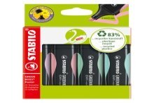 STABILO Green Boss Pastel Markeerstiften, 4st.