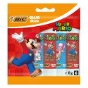BIC Super Mario Lijmstiften, 6st.