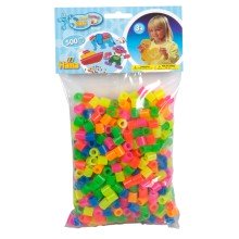 Hama Strijkkralenmix - Neon Maxi, 500st.