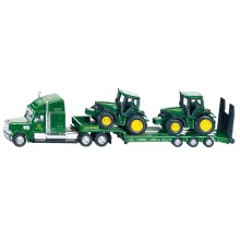 Siku 1837 Dieplader Met John Deere Tractors 1:87