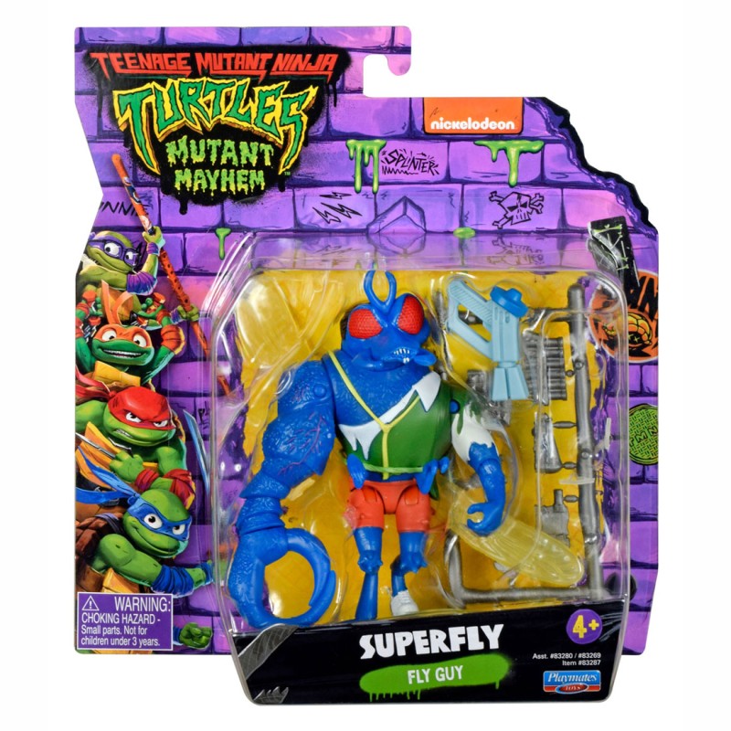 Teenage Mutant Ninja Turtles Speelfiguur - Superfly Fly Guy