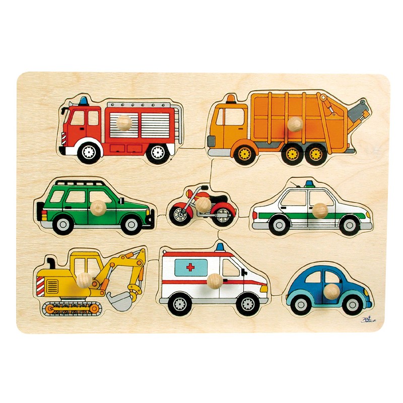 Goki Noppenpuzzel Verkeer