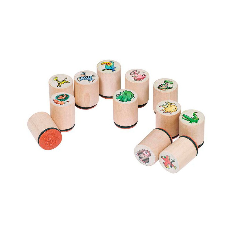 Goki Houten Stempel Dier, 1st.