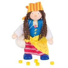 Goki Poppenhuis Pop Piraat Meisje