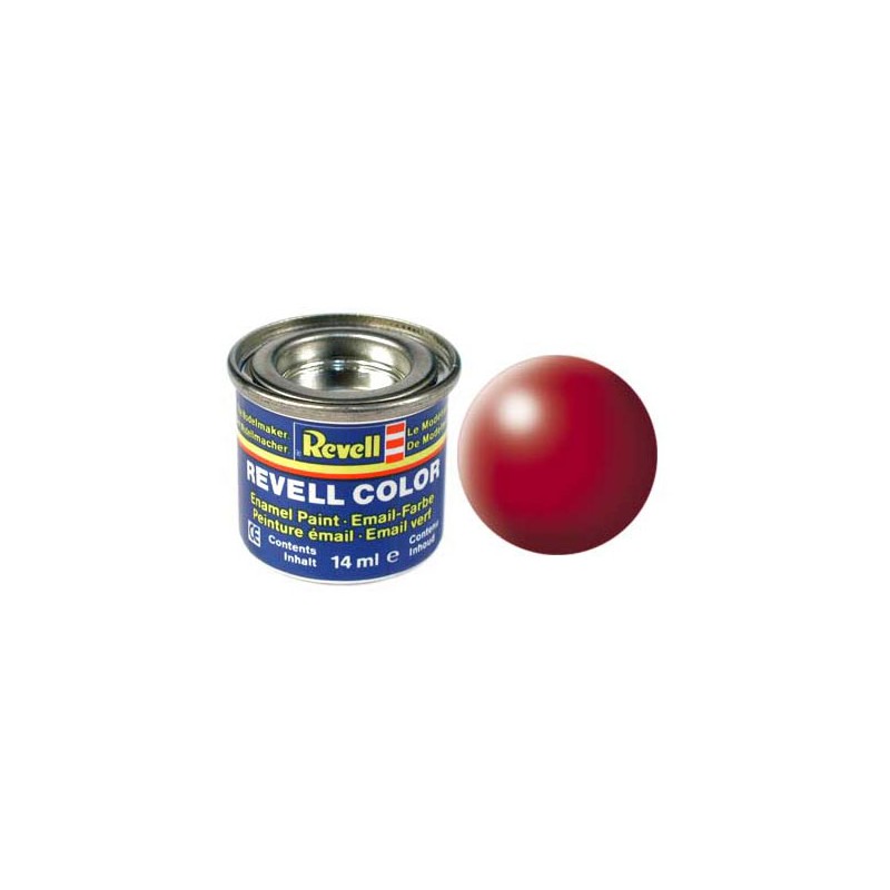 Revell Email Verf 330 - Vuurrood, Zijdemat