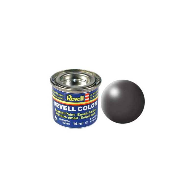 Revell Email Verf 378 - Donkergrijs, Zijdemat