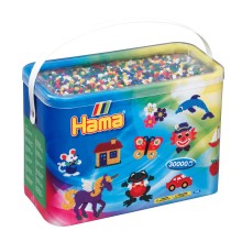 Hama Strijkkralen in Emmer - Primair Mix (066), 30.000st.