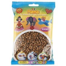 Hama Strijkkralenmix - Noga Bruin (201-76), 3000st.