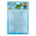 Hama Strijkkralenbordjes Maxi - Dino en Teddybeer