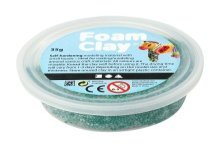 Foam Clay - Donkergroen, 35gr.