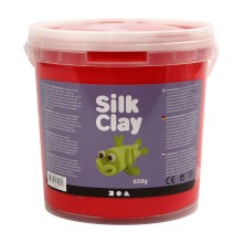 Silk Clay - Rood, 650gr.