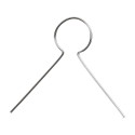 Metalen hanger - Verzilverd, 50st.
