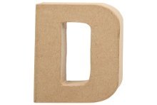 Letter Papier-maché - D, 20,5cm