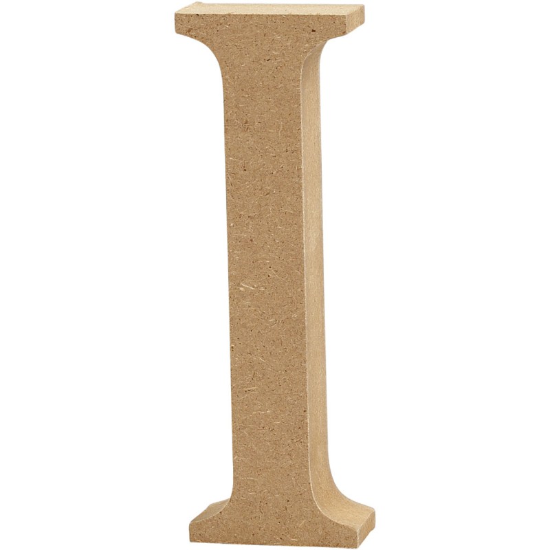 Letter I MDF 13cm, 1st.