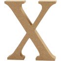 Letter X MDF 8cm, 1st.