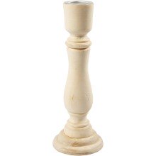 Kandelaar Hout, 16,5cm