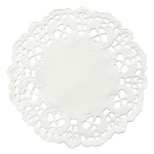 Cake Servetten - Ronde Rozetten, 30 stuks