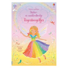 Sticker- en Aankleedboekje Regenboogelfjes