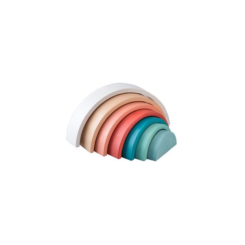 Houten Regenboog - Pastel