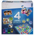 Ravensburger Disney 100 ans jeu 4-en-1