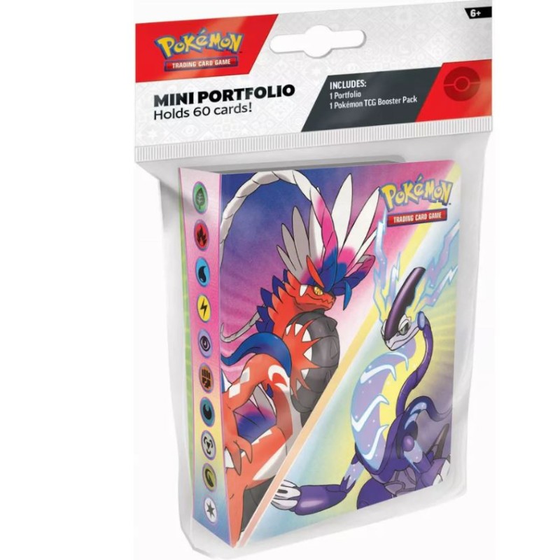 Portefeuille Écarlate et Violet du JCC Pokémon + Booster Printemps 2023