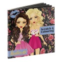 Grafix Besties Kras en kleurboek 12 blz 20x20cm