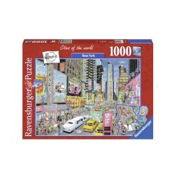 Puzzle Ravensburger 1000 pièces Fleroux : New York City, âge : à partir de 14 ans Dimensions : env. 50x70cm